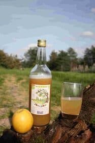 Jus de pommes blond